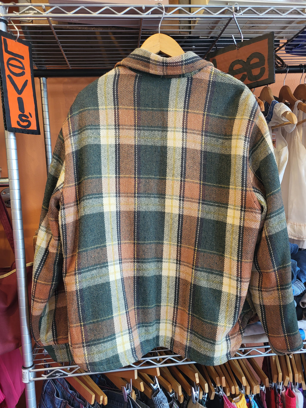 Vintage 1980s Lined Lumberjack Jacket