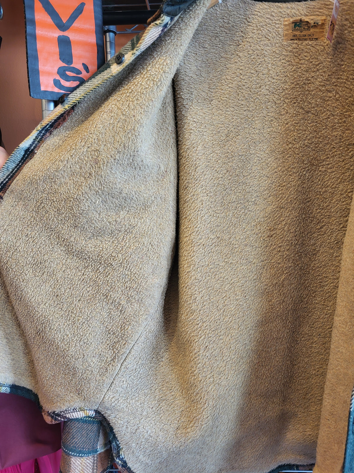 Vintage 1980s Lined Lumberjack Jacket
