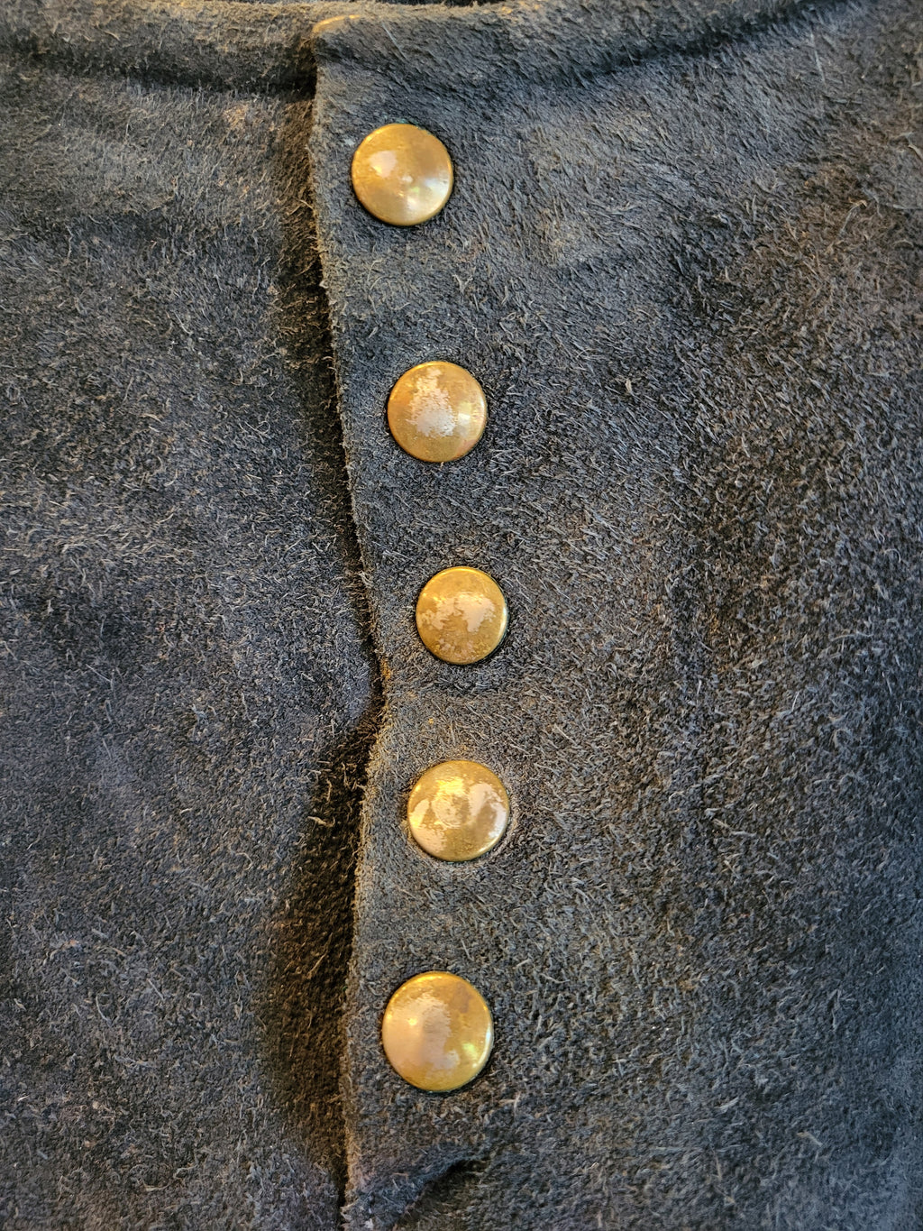 *INCREDIBLE* True Vintage 1970s Suede Bell Bottom Pants, 31 x 34